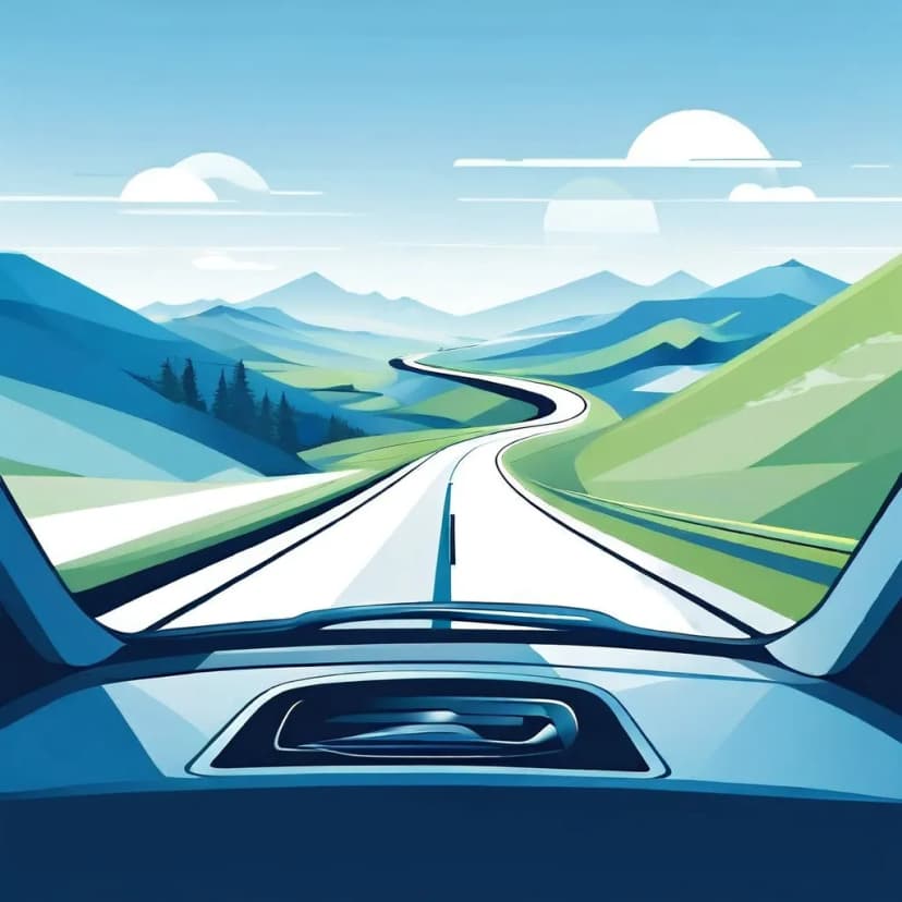 Obraz artykułu Kontrola prędkości na szwedzkich drogach pod górę i z górki: hamowanie silnikiem i przyczepność