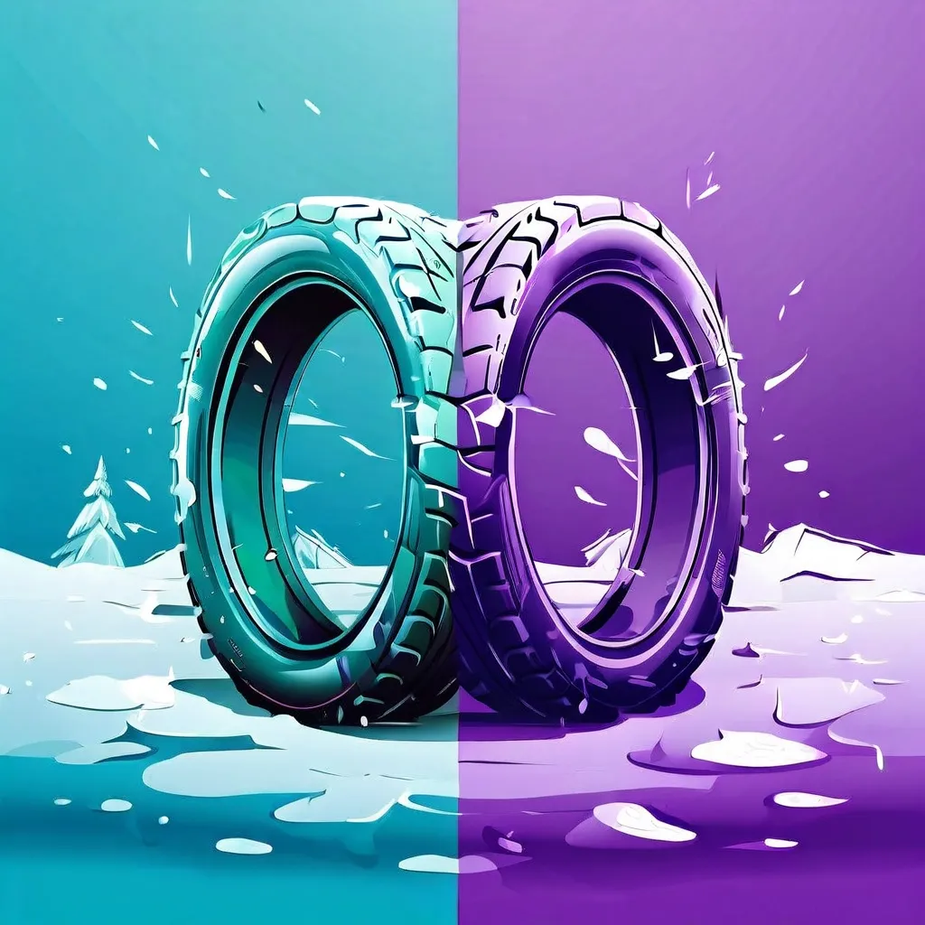 Winter Tyres vs. Studded Tyres: Braking and Steering in Swedish Conditions