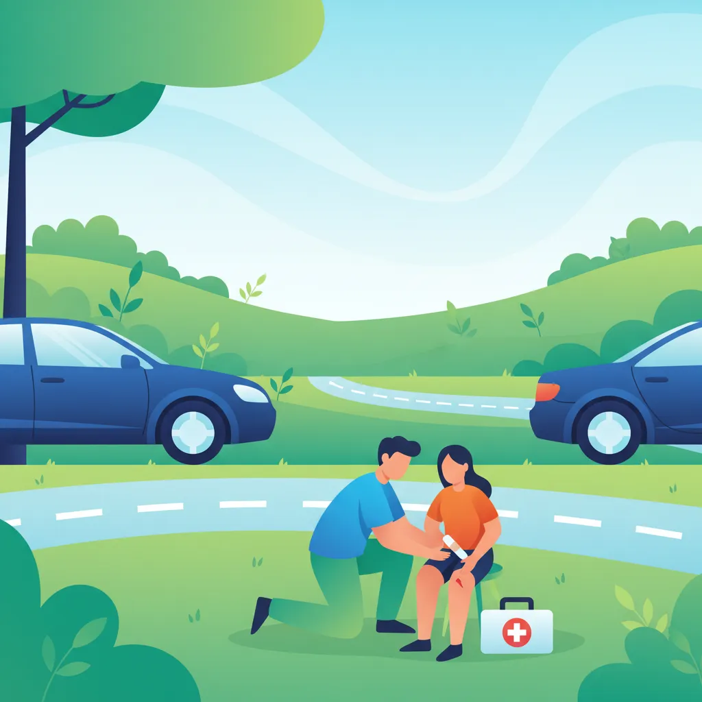 First-Aid Basics for Drivers driving theory lesson