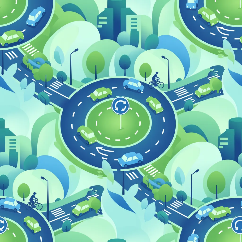 Intersections and Roundabouts lesson overview image