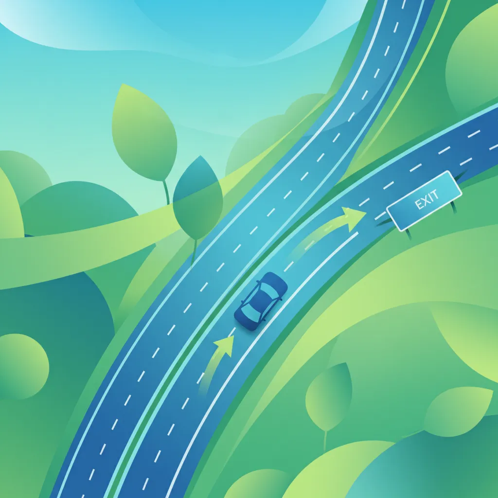 Correct Lane Selection on Multi-Lane Roads driving theory lesson