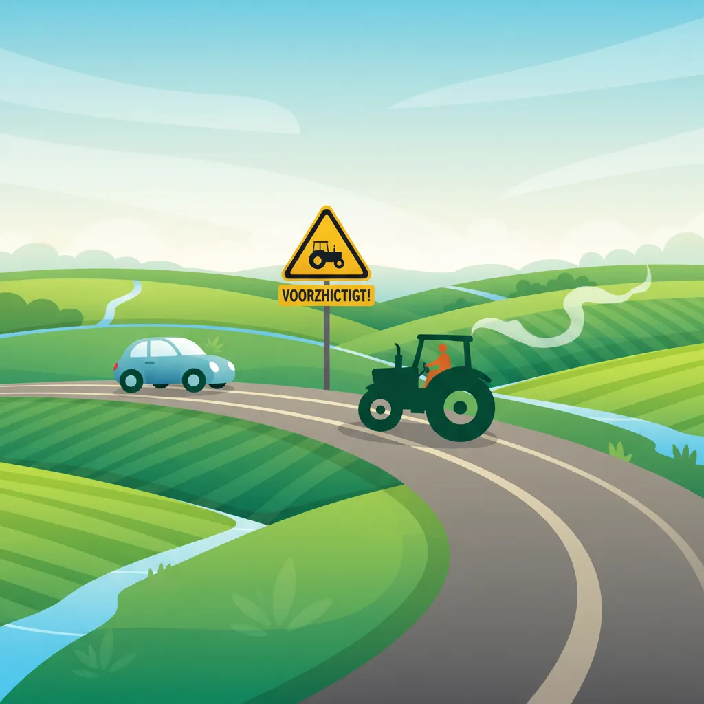Rural Roads and Farm Vehicles lesson overview image