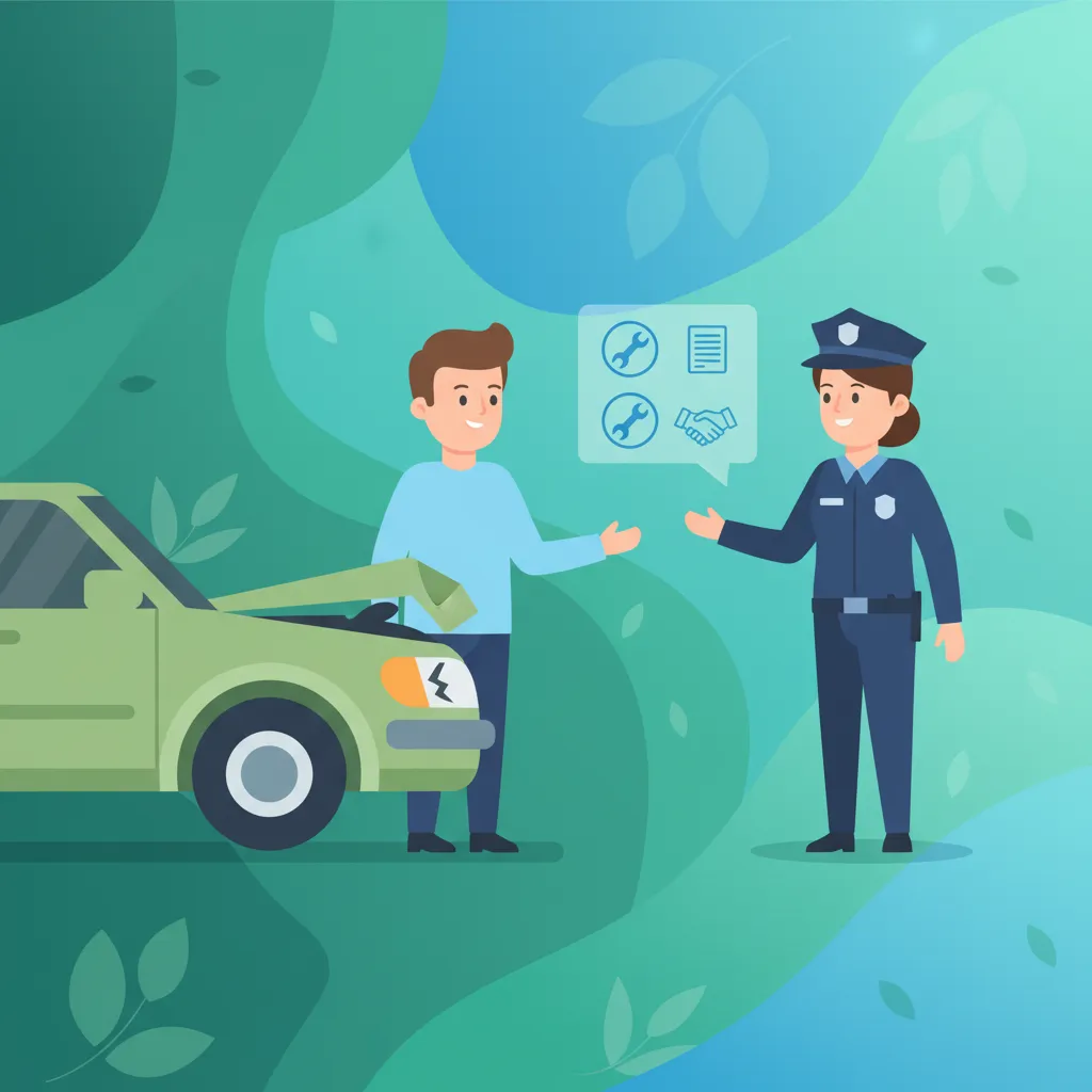 Post-Accident Recovery, Vehicle Inspection, and Legal Follow-Up lesson overview image