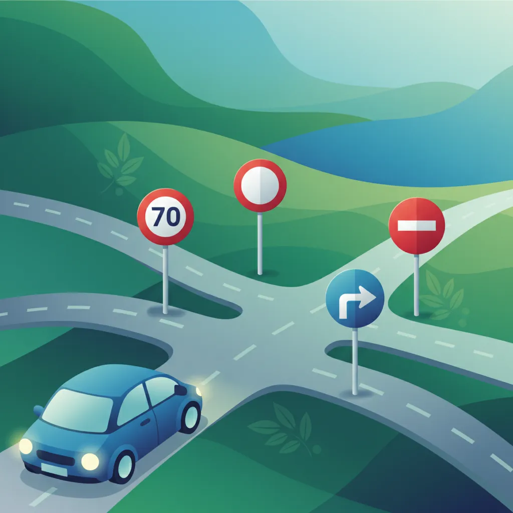 Regulatory Signs (Regulationsskyltar) driving theory lesson