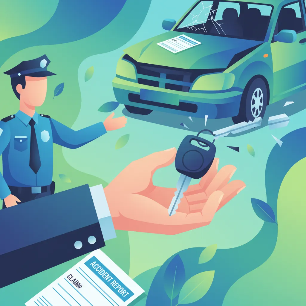 Reporting to Police and Insurance lesson overview image