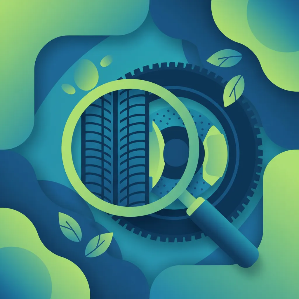 Swedish Moped Theory AM: Routine Vehicle Inspection and Maintenance (Däck, Bromsar)