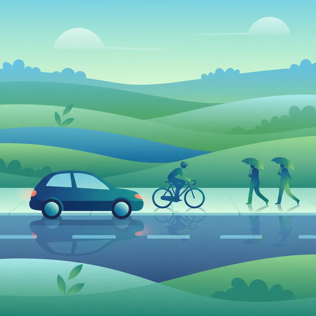 Adjusting Speed for Road Conditions lesson overview image