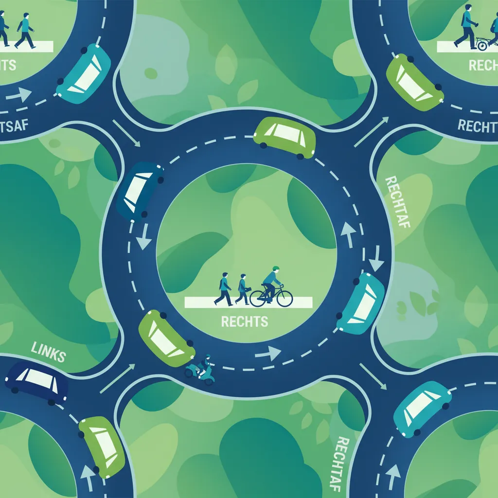 Swedish Driving Theory B: Roundabouts and Circulationsplats (Rondell)