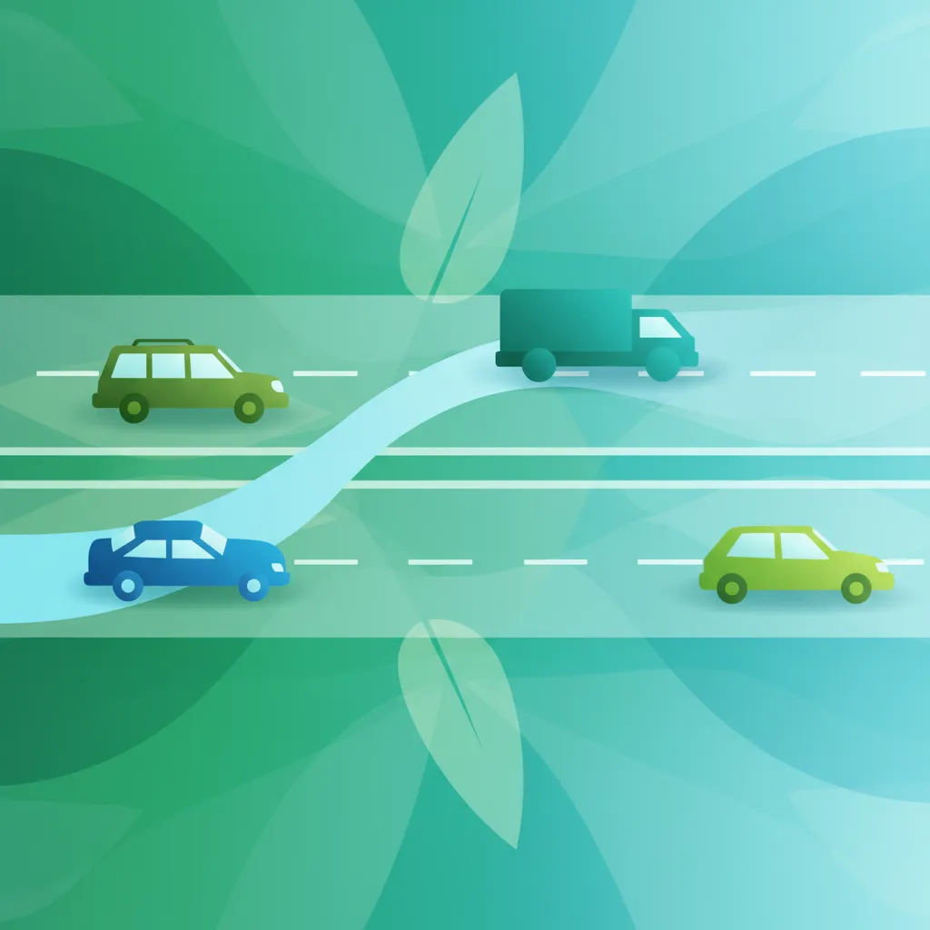 Merging and Lane Changes (Omkörning) driving theory lesson