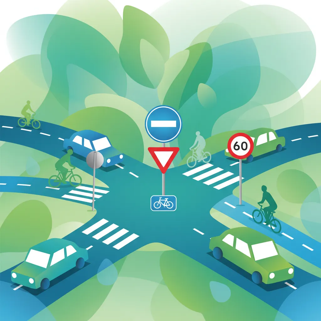 Swedish Motorcycle Theory A: Regulatory Signs and Their Meaning