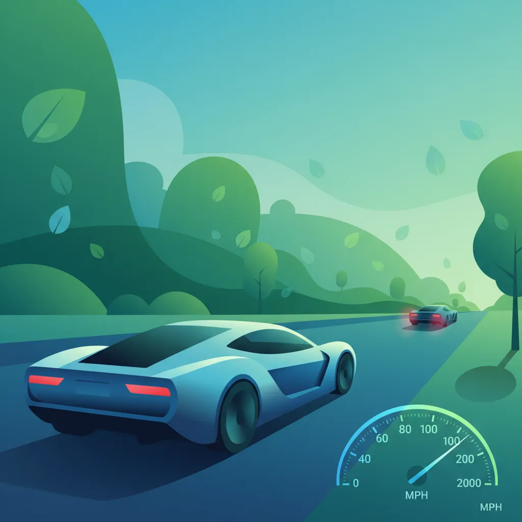 Fuel-Efficient Acceleration and Braking driving theory lesson