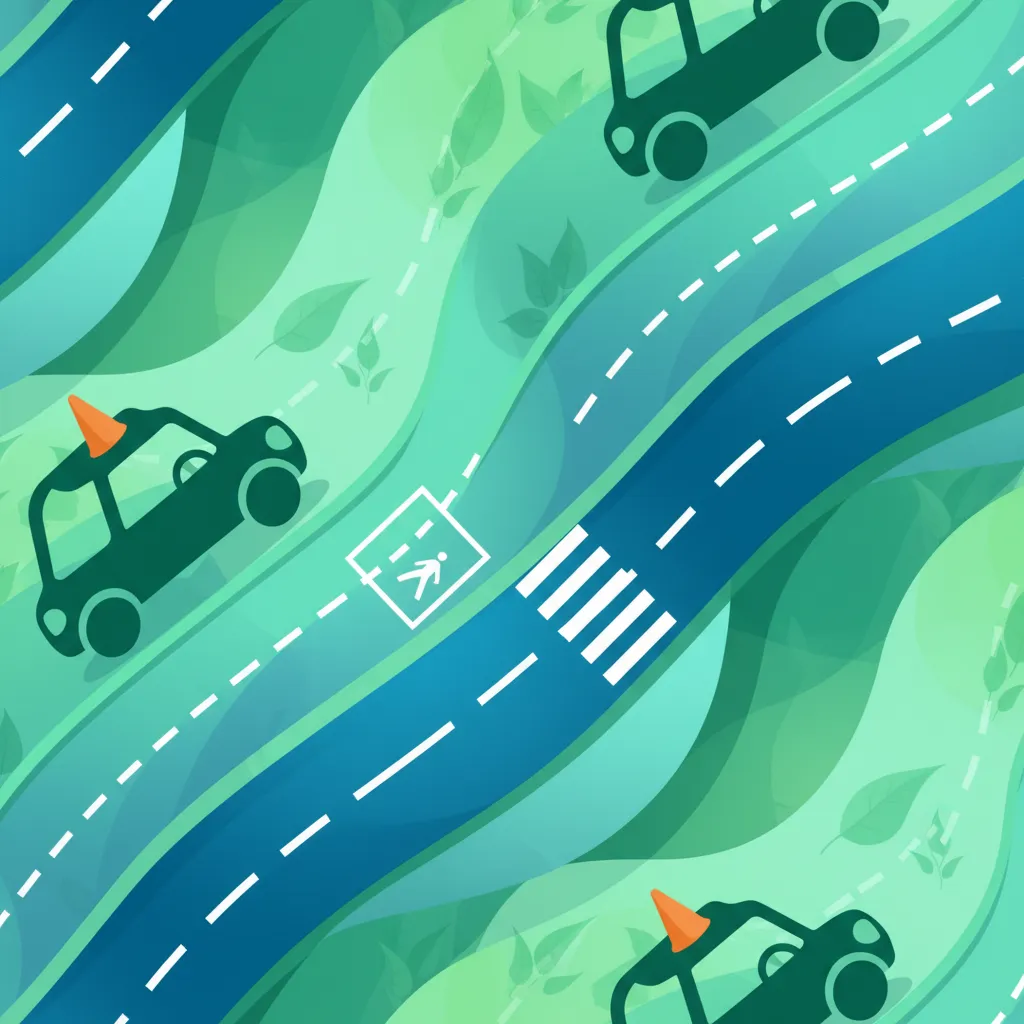 Swedish Driving Theory B: Road Markings and Pavement Symbols (Vägmarkeringar)