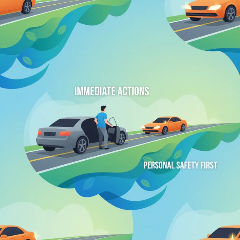 Immediate Post-Collision Actions and Personal Safety lesson image