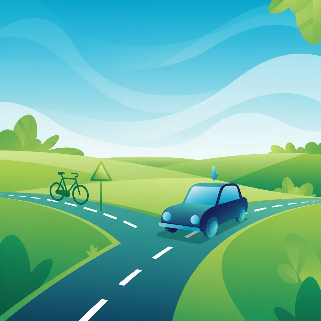 Swedish Driving Theory B: Priority at T-junctions and Crossroads (Väjningsplikt)