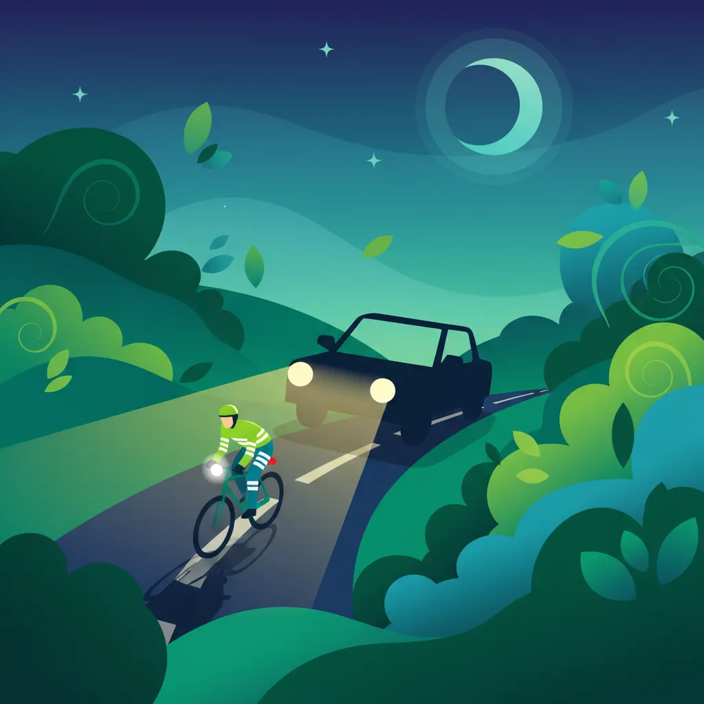 Swedish Motorcycle Theory A: Night Riding, Dark Conditions, and Reduced Visibility