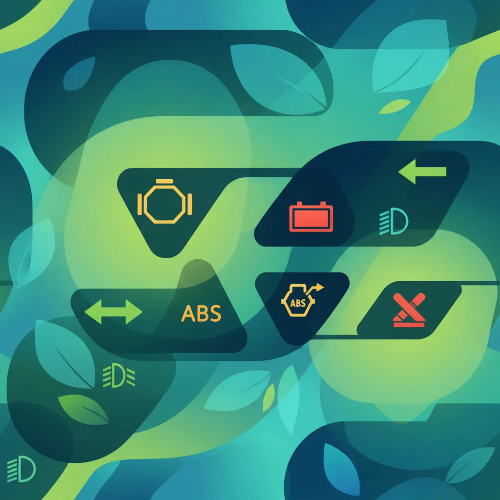 Svensk Körkortsteori B: Varningslampor och indikatorlampor i instrumentpanelen