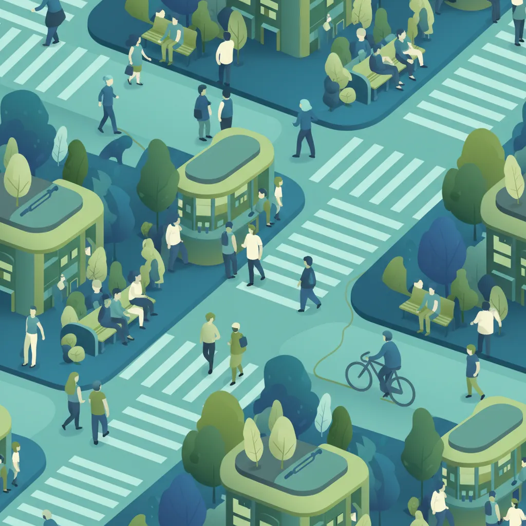 Swedish Driving Theory B: Pedestrians and Gågata Rules