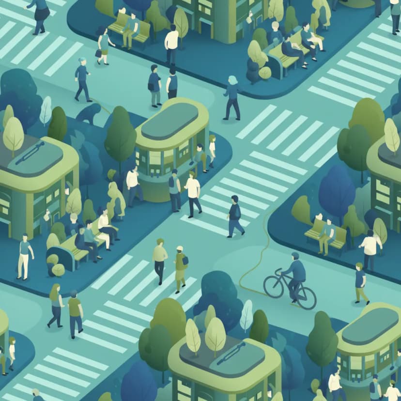 Pedestrians and Gågata Rules lesson image