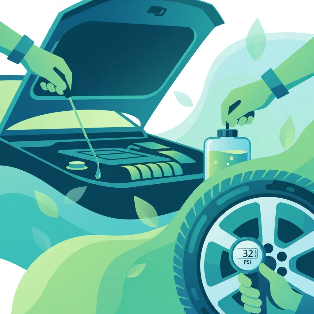 Basic Maintenance Checks driving theory lesson