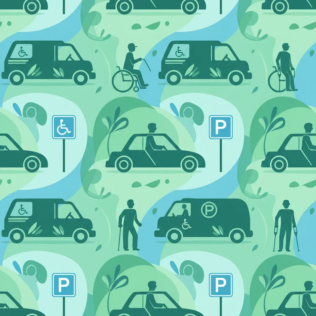 Swedish Driving Theory B: Disabled and Restricted Areas