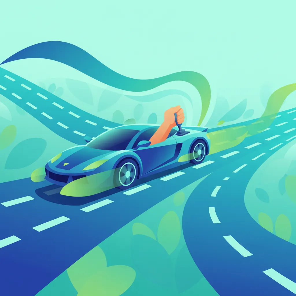 Acceleration, växelbyten och kraftleverans översiktsbild för lektionen