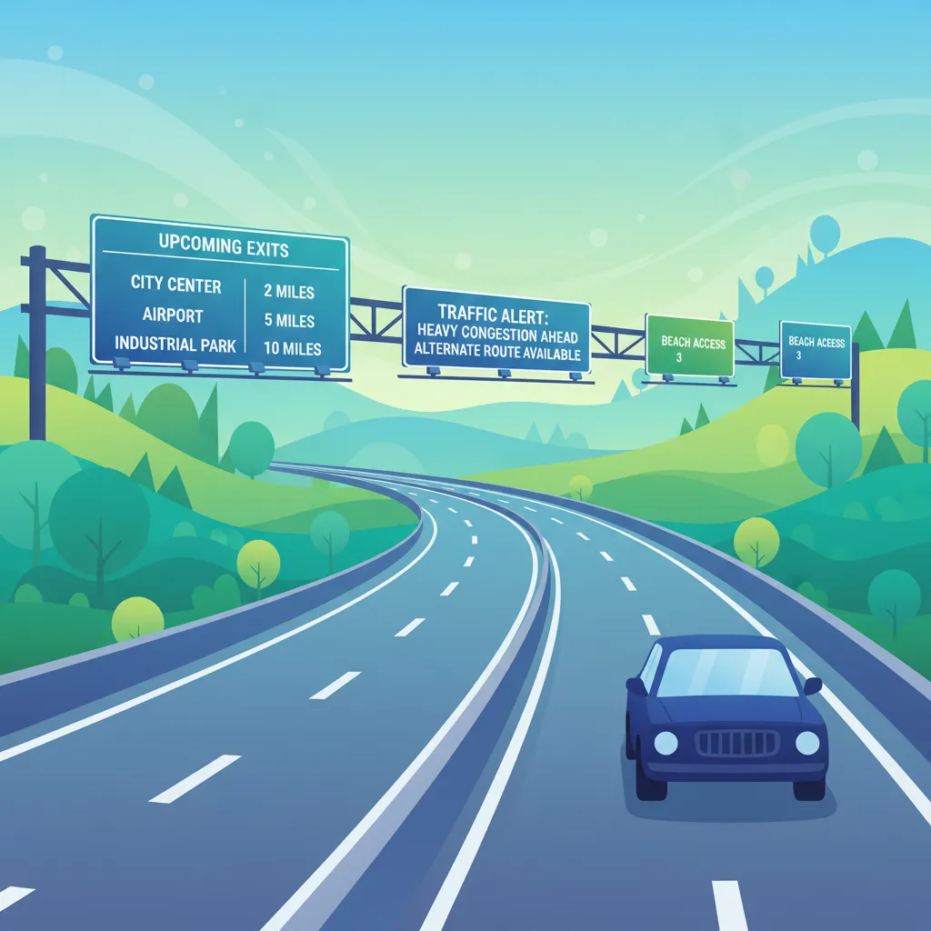 Information and Direction Signs (Informationsskyltar) lesson overview image