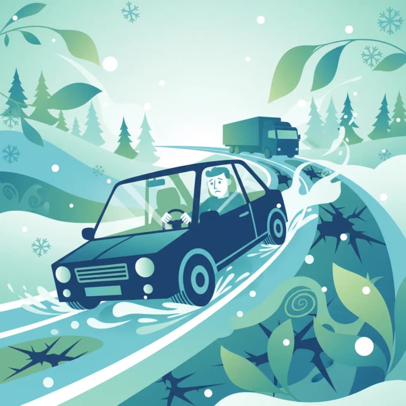 Maintaining Safe Highway Following Distance in Freezing Conditions for Swedish Roads