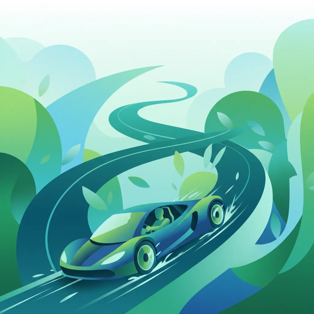 Swedish Driving Theory Practice: Braking & Cornering on Slippery Surfaces