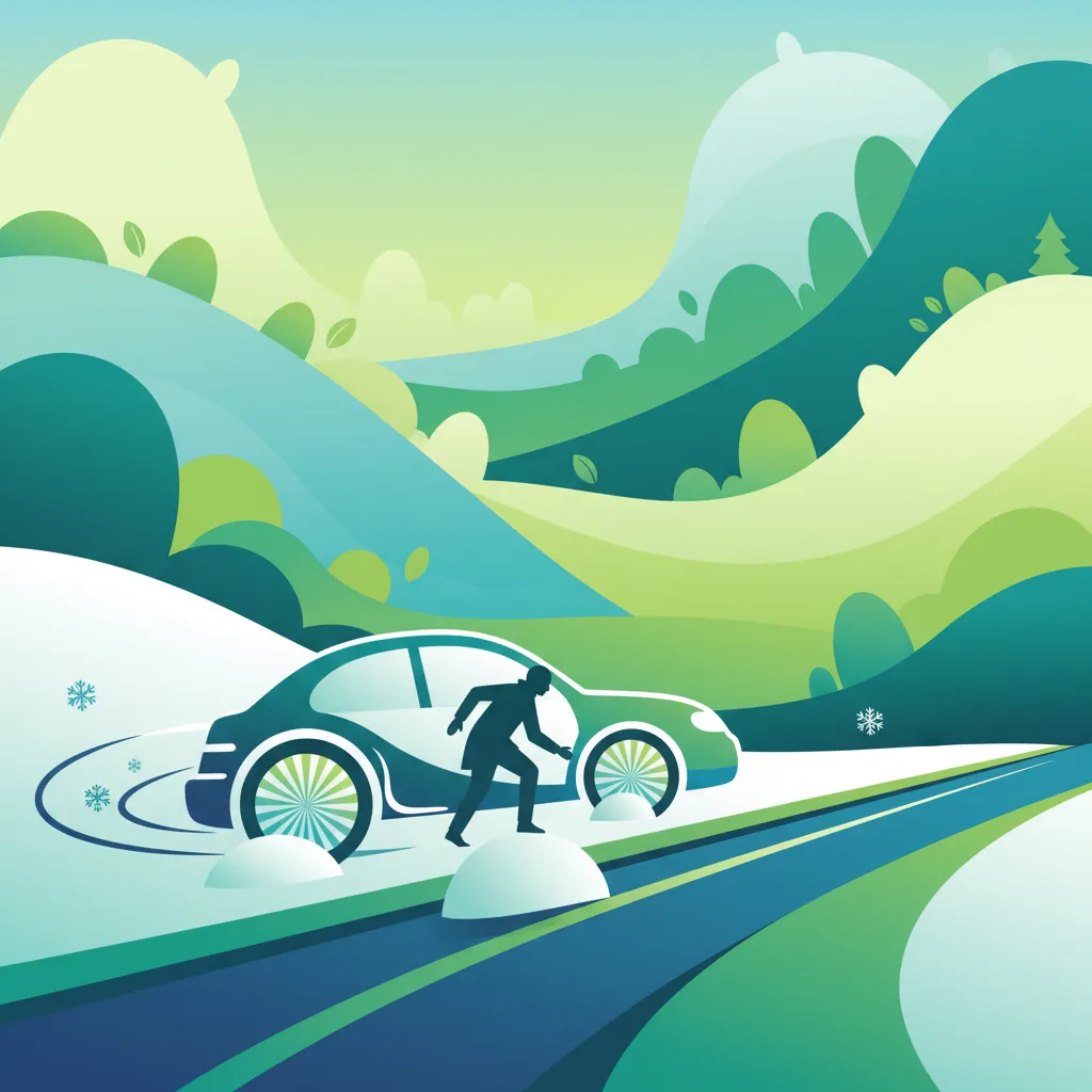 Swedish Winter Driving Safety: Snowbanks, Hidden Edges & Getting Unstuck