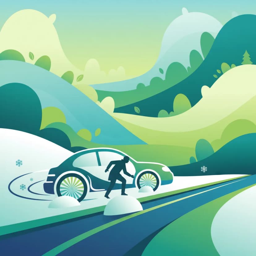 Winter Driving: Snowbanks, Hidden Edges, and Getting Unstuck Safely
