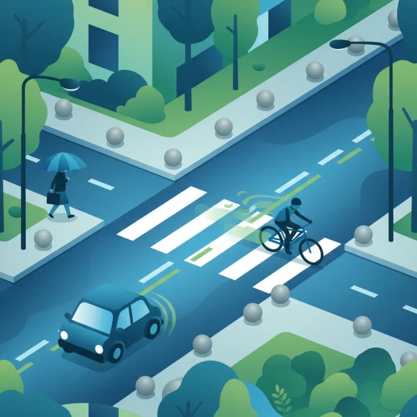 Swedish Traffic Calming Zones and Safe Speed Adaptation