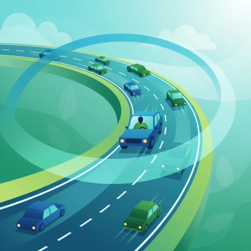 Mastering Motorway Lane Merging for Your Swedish Driving Exam