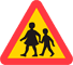 A15 - Warning for Children road sign