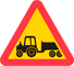 A31 - Warning for Slow-Moving Vehicles road sign