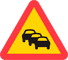 A34 - Warning for Queue road sign