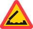 A6 - Warning for Opening Bridge road sign