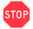B2 - Stop and Give Way road sign