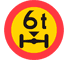C23 - Maximum Axle Load road sign