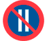 C37 - No Parking on Even-Numbered Days road sign