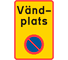 C42 - Turning Place (No Parking) road sign