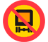 C9 - No Vehicles Carrying Dangerous Goods road sign