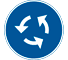 D3 - Roundabout road sign