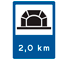 E26 - Tunnel road sign