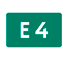 F14 - Route Number Sign road sign