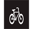 M26 - Bicycle Symbol road sign