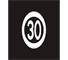 M29 - Speed Limit Marking road sign