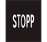 M32 - STOP Road Marking road sign