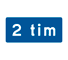 T18 - Permitted Parking Time road sign