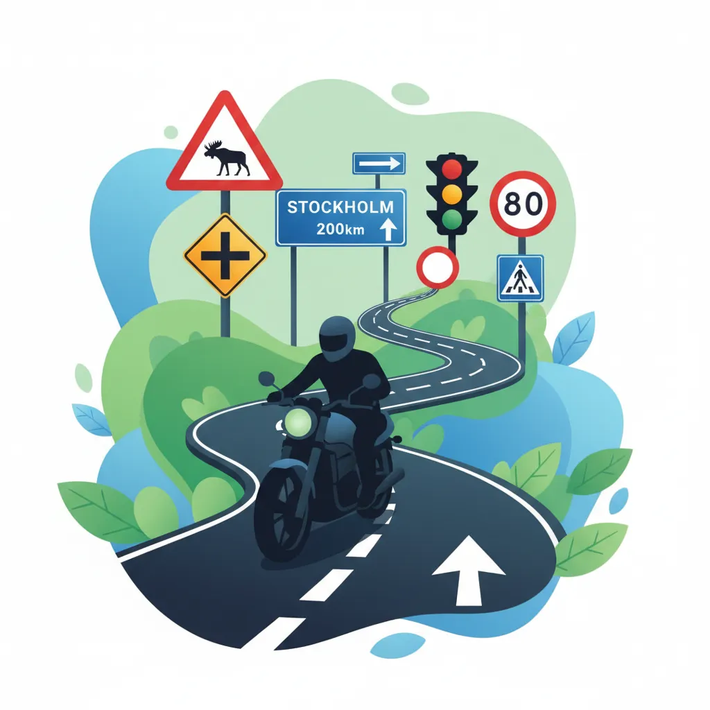 Swedish Road Signs & Signals for Motorcyclists