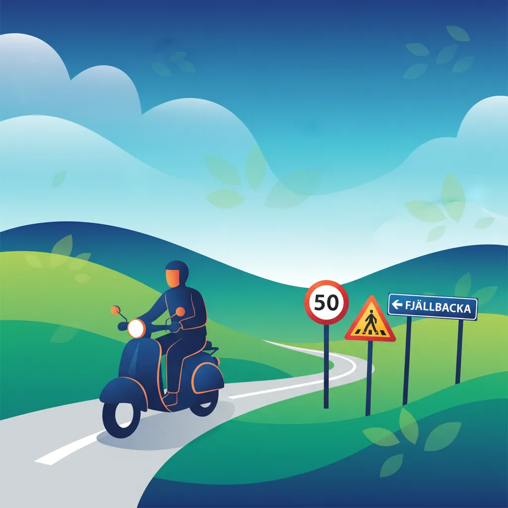 Swedish Road Sign System for Mopeds unit overview image